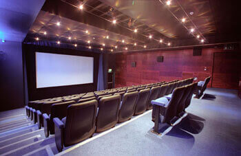 Cinema projection screens and frames