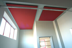 Acoustic soft wall treatment