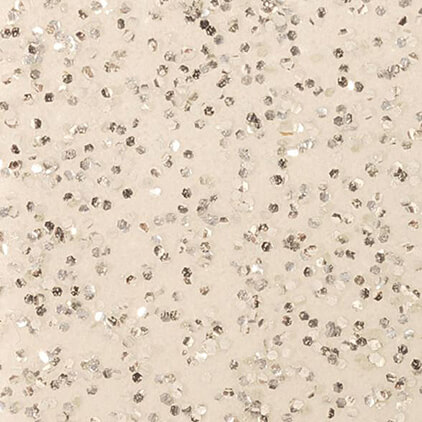 Glitter Gloss Silver/White