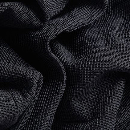 Sharkstooth Gauze Black 1200cm