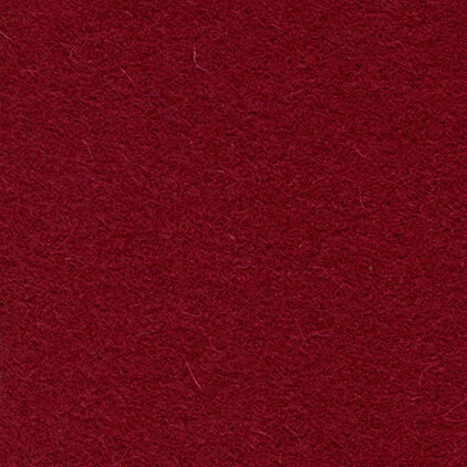 Wool Serge Melton Burgundy