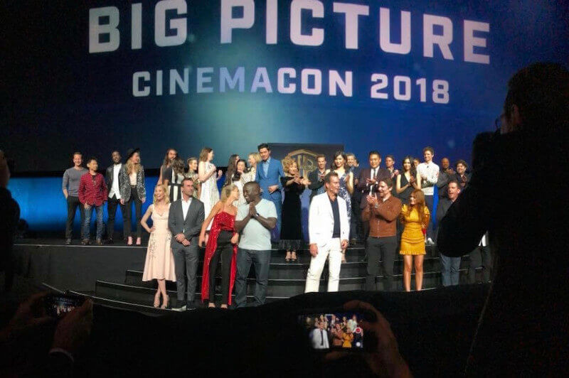 Movie stars fill CinemaCon stage
