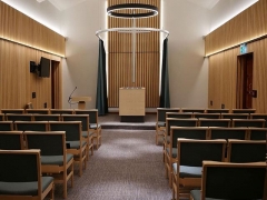 Quiet curtain track Portchester north chapel