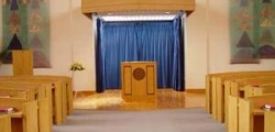 Camstage solves crematorium's curtain problem