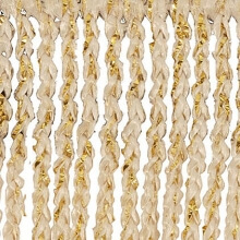 String Drape White/Gold